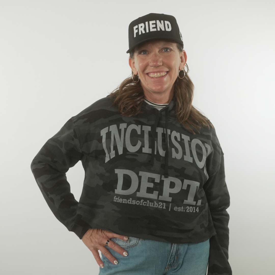 Inclusion Dept. Cropped Fleece Hoodie