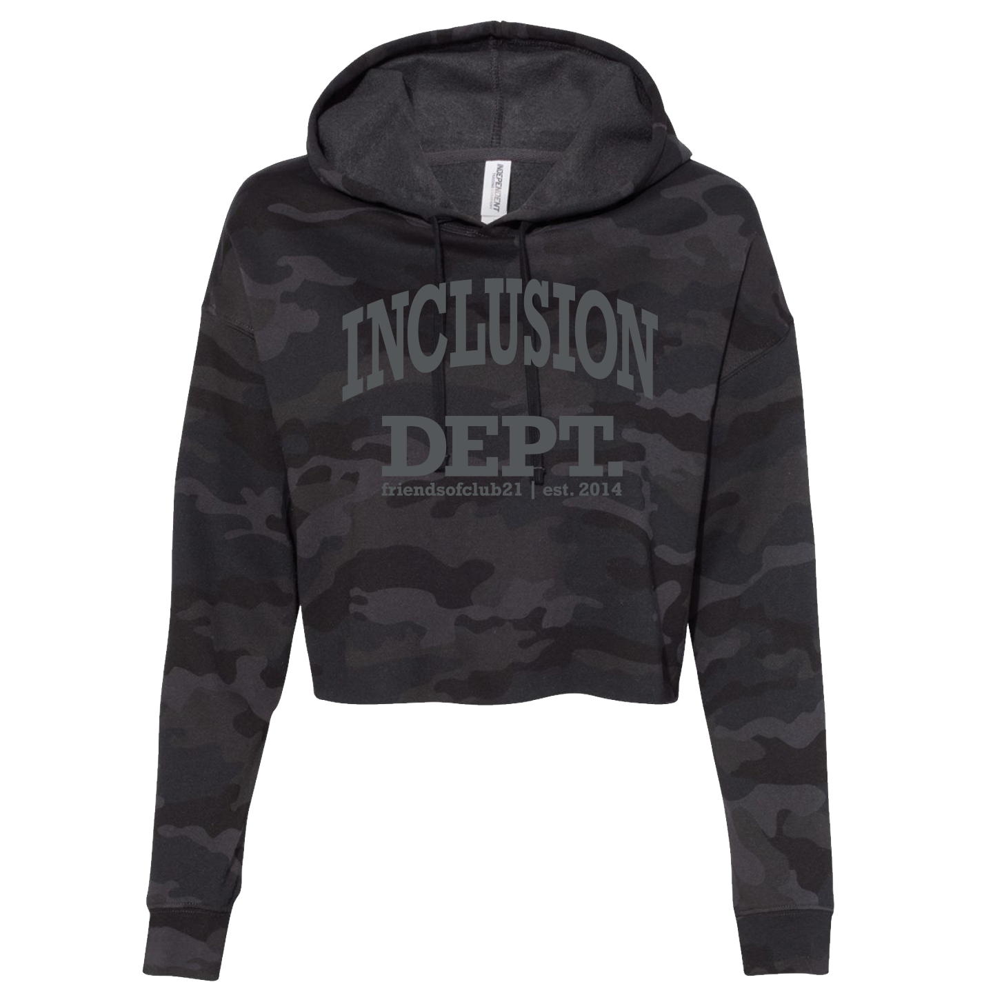 Inclusion Dept. Cropped Fleece Hoodie