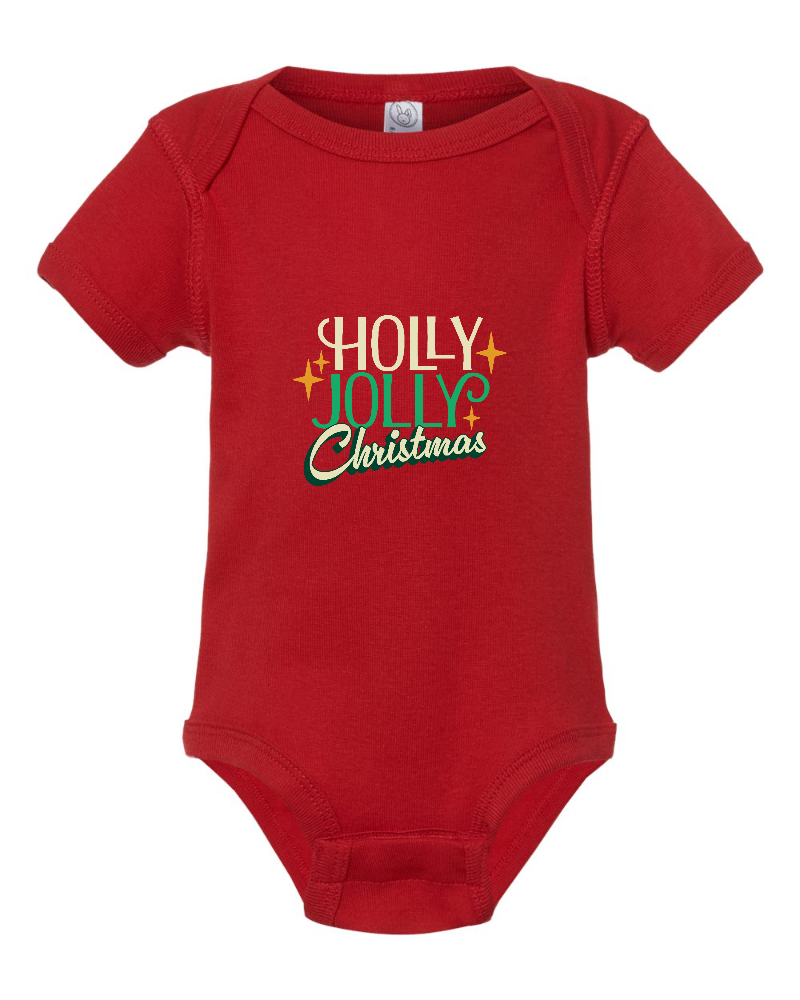 Holly Jolly Christmas Onesie