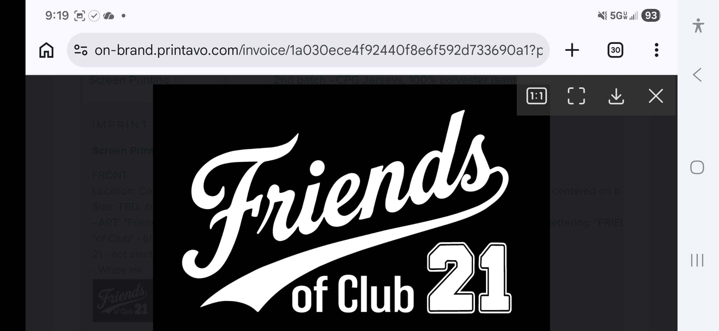 Friends Team Jersey
